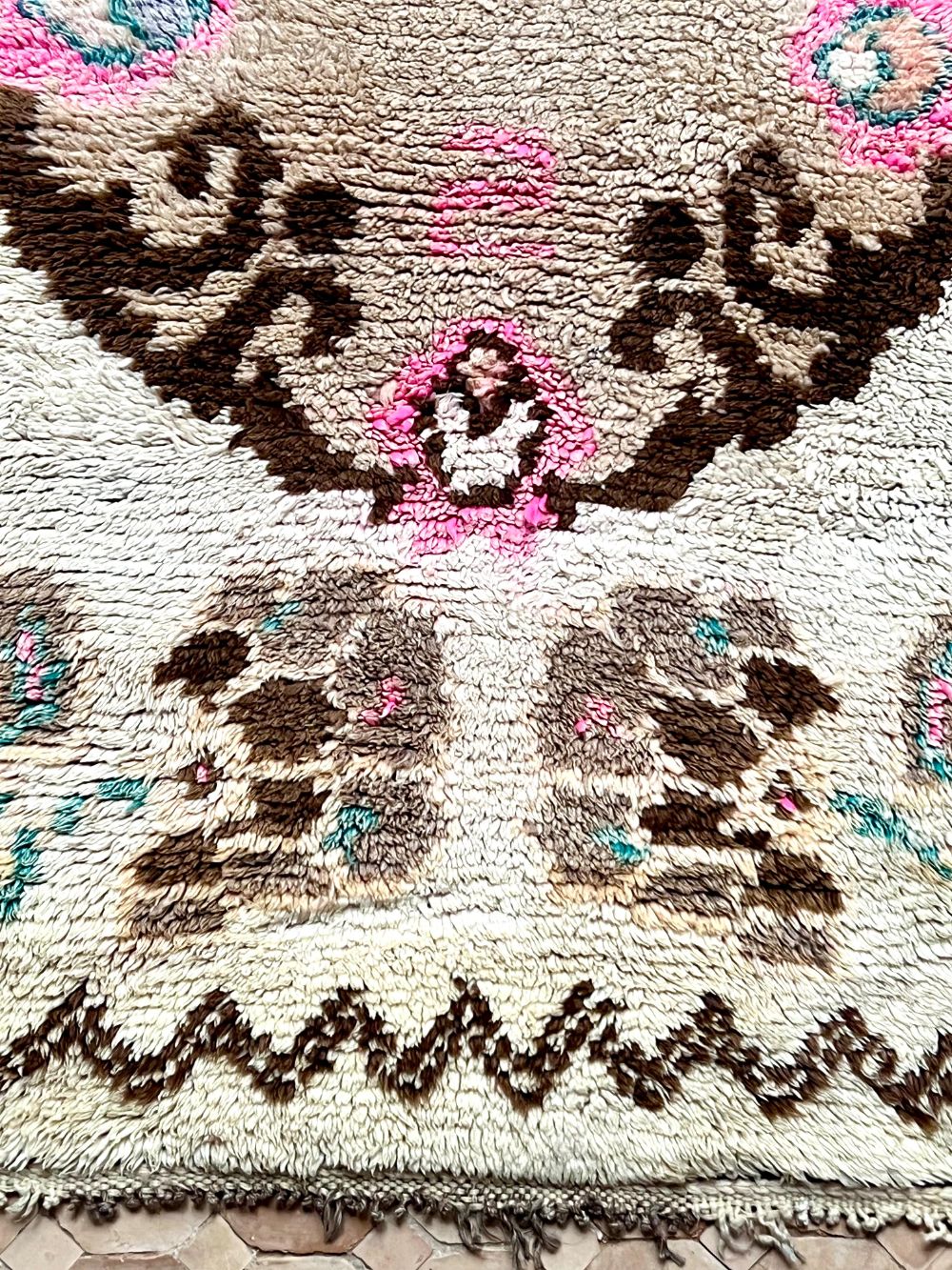 Moroccan Vintage Azilal Rug 200x80cm