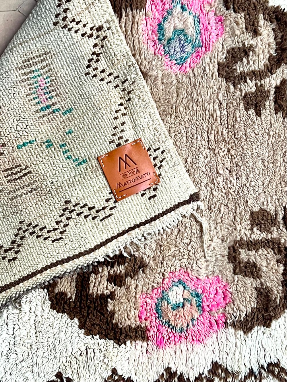 Moroccan Vintage Azilal Rug 200x80cm