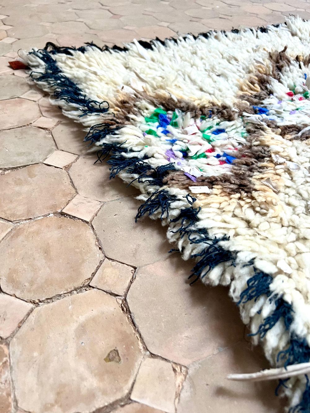 Moroccan Vintage Azilal Rug 160x80cm