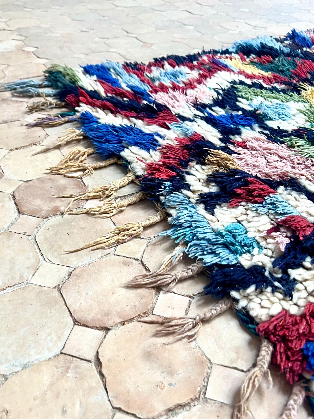 Moroccan Vintage Azilal Rug 200x100cm