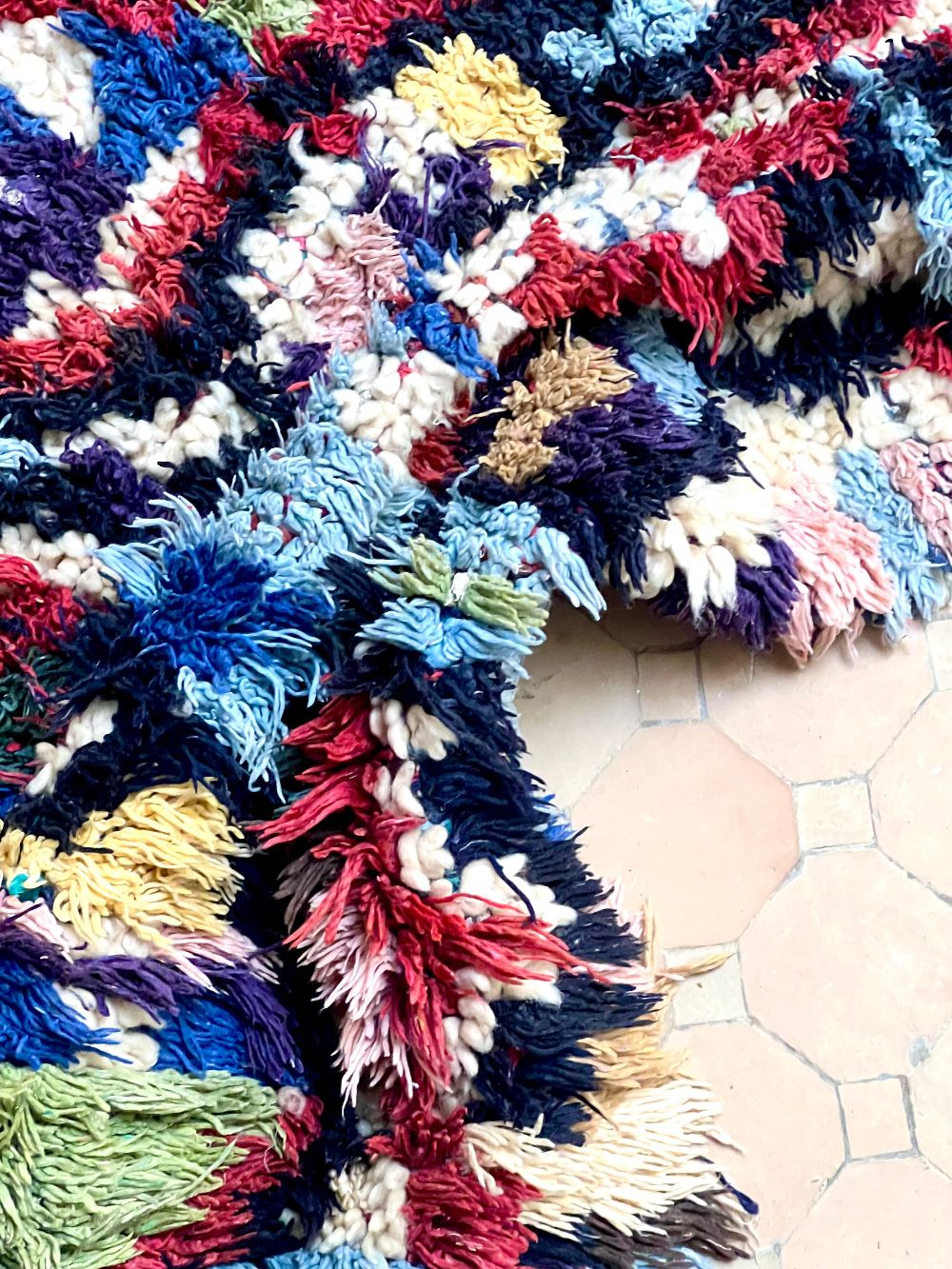 Moroccan Vintage Azilal Rug 200x100cm