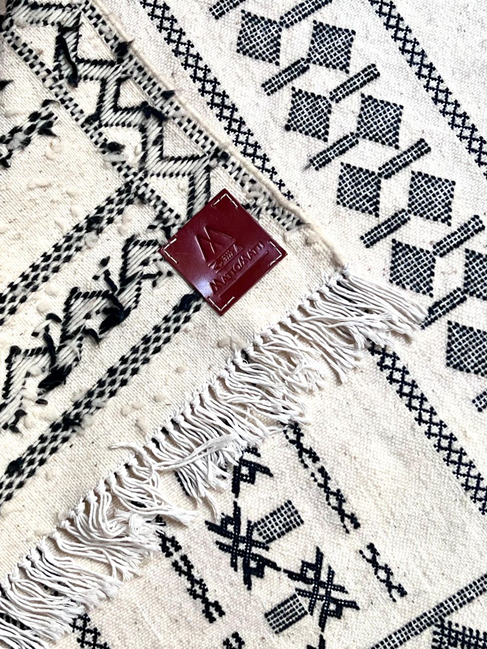 Moroccan Flatweave RunnerRug 295x85cm