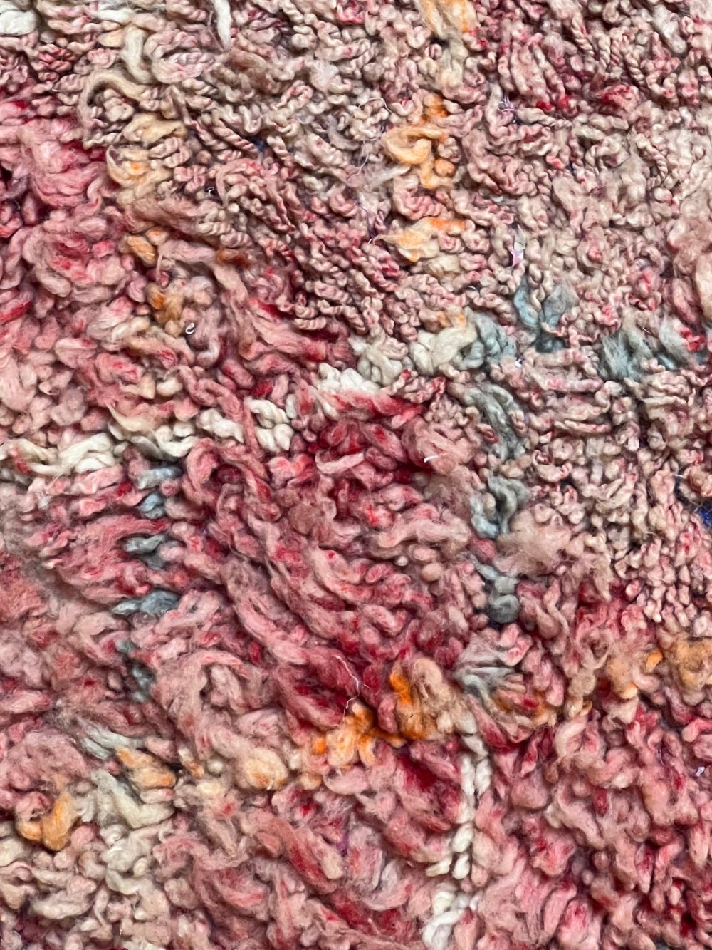 Moroccan Vintage Boujaad Runner Rug 225x100cm