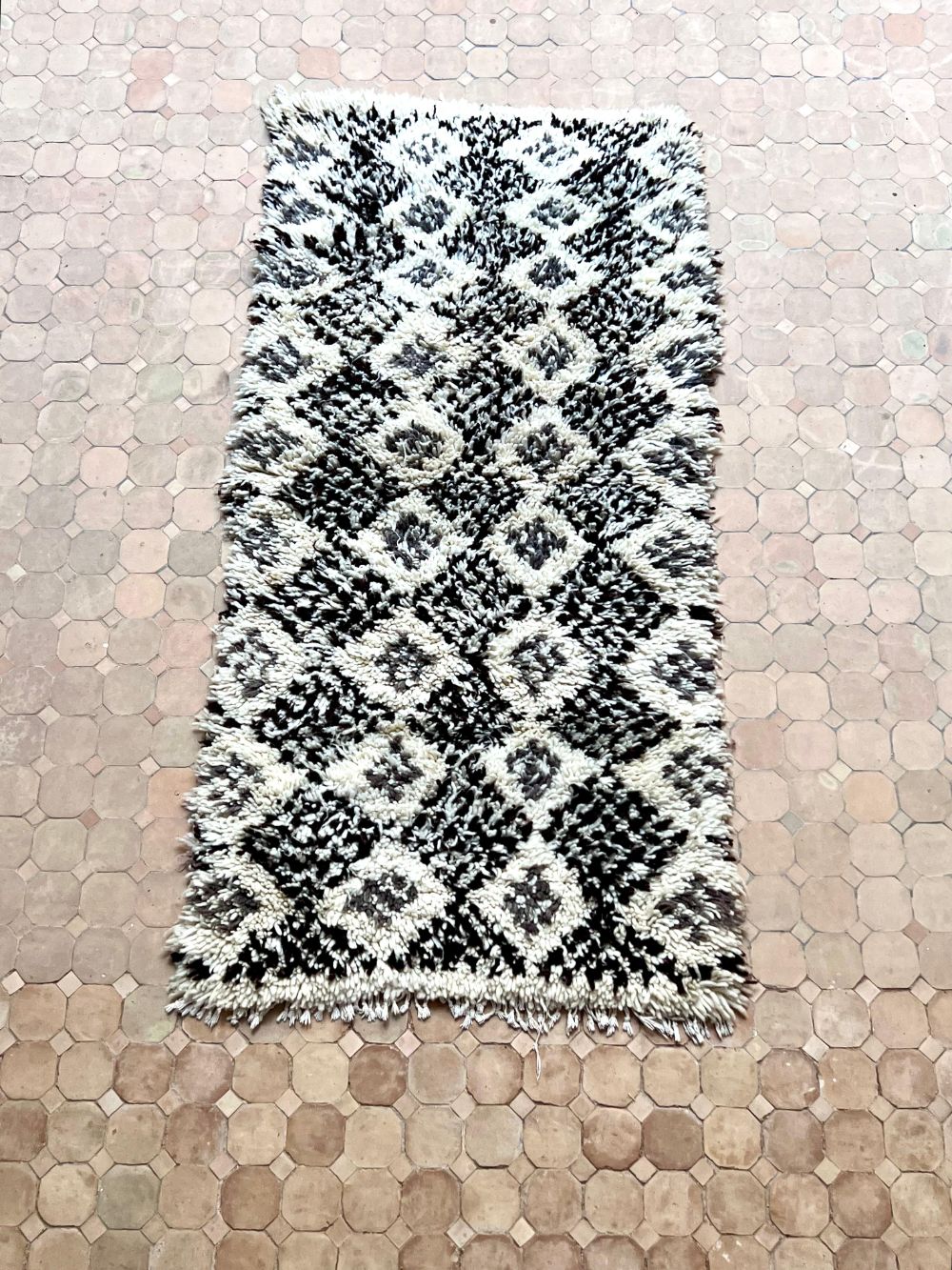 Moroccan Vintage Azilal Rug 195x95cm