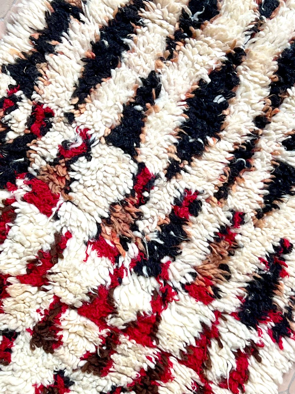 Moroccan Vintage Azilal Rug 165x65cm