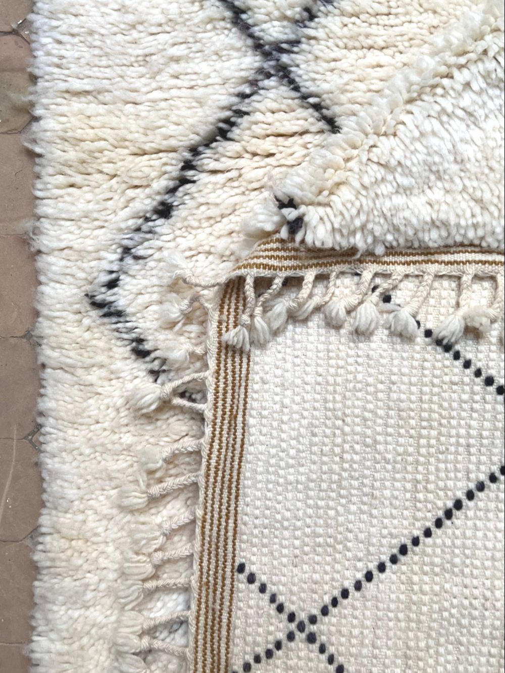 Moroccan Marmoucha Rug 220x145cm