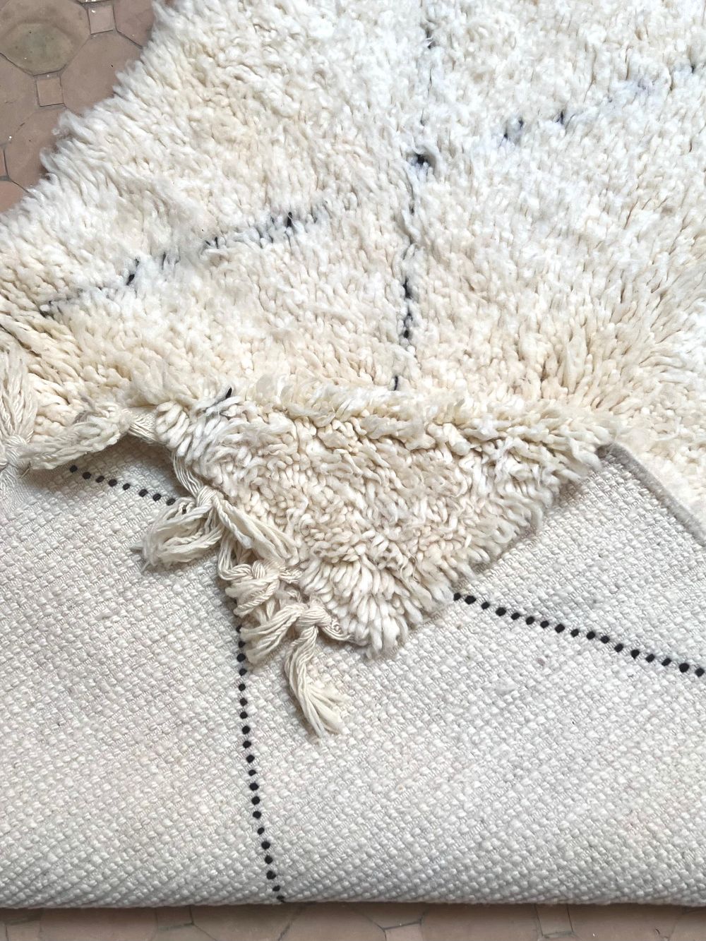 Marokkolainen Marmoucha matto 165x120cm