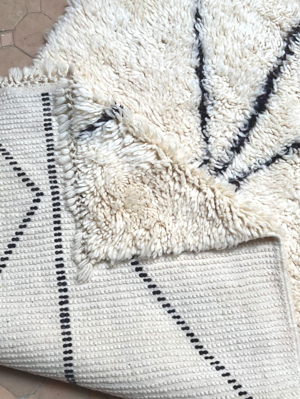 Marokkolainen Marmoucha matto 175x90cm