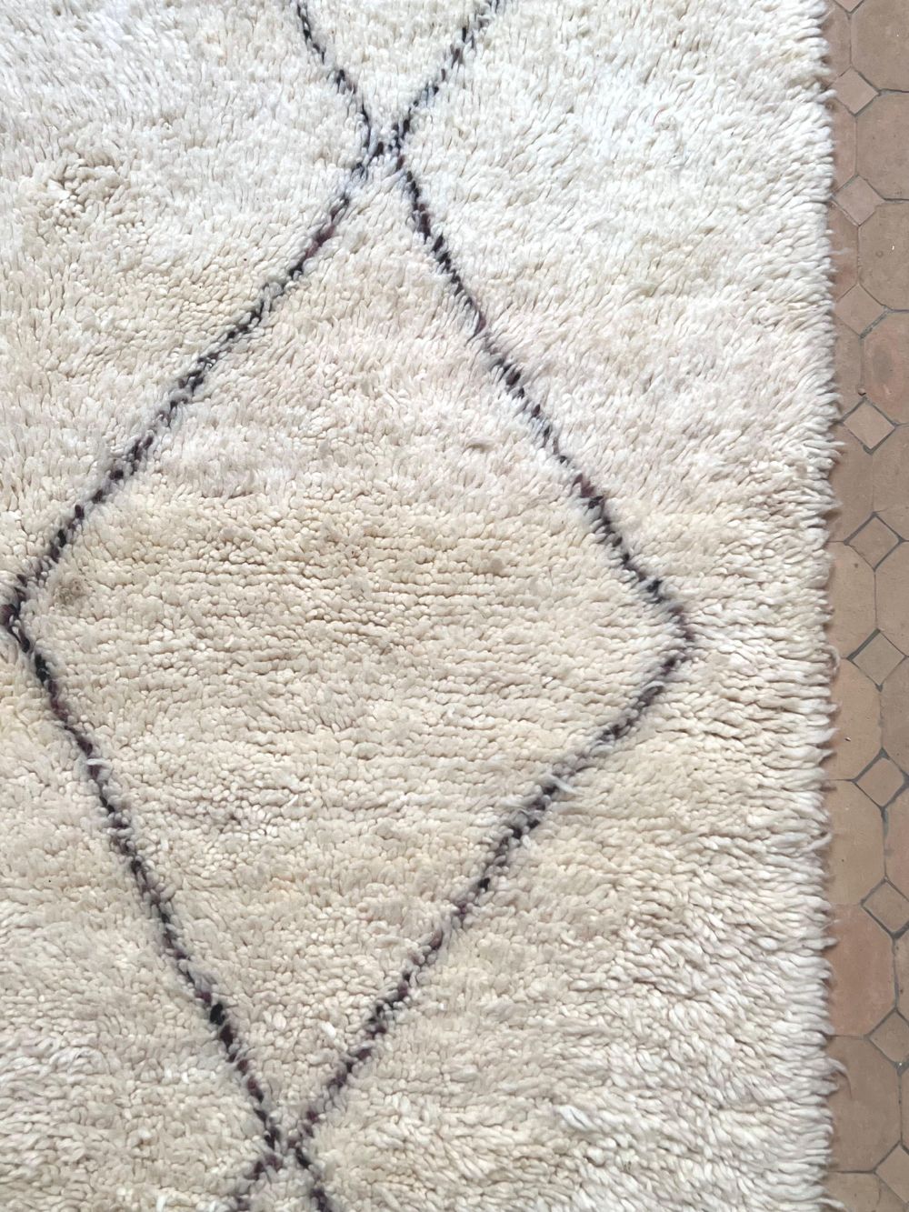 Moroccan Marmoucha Rug 185x125cm