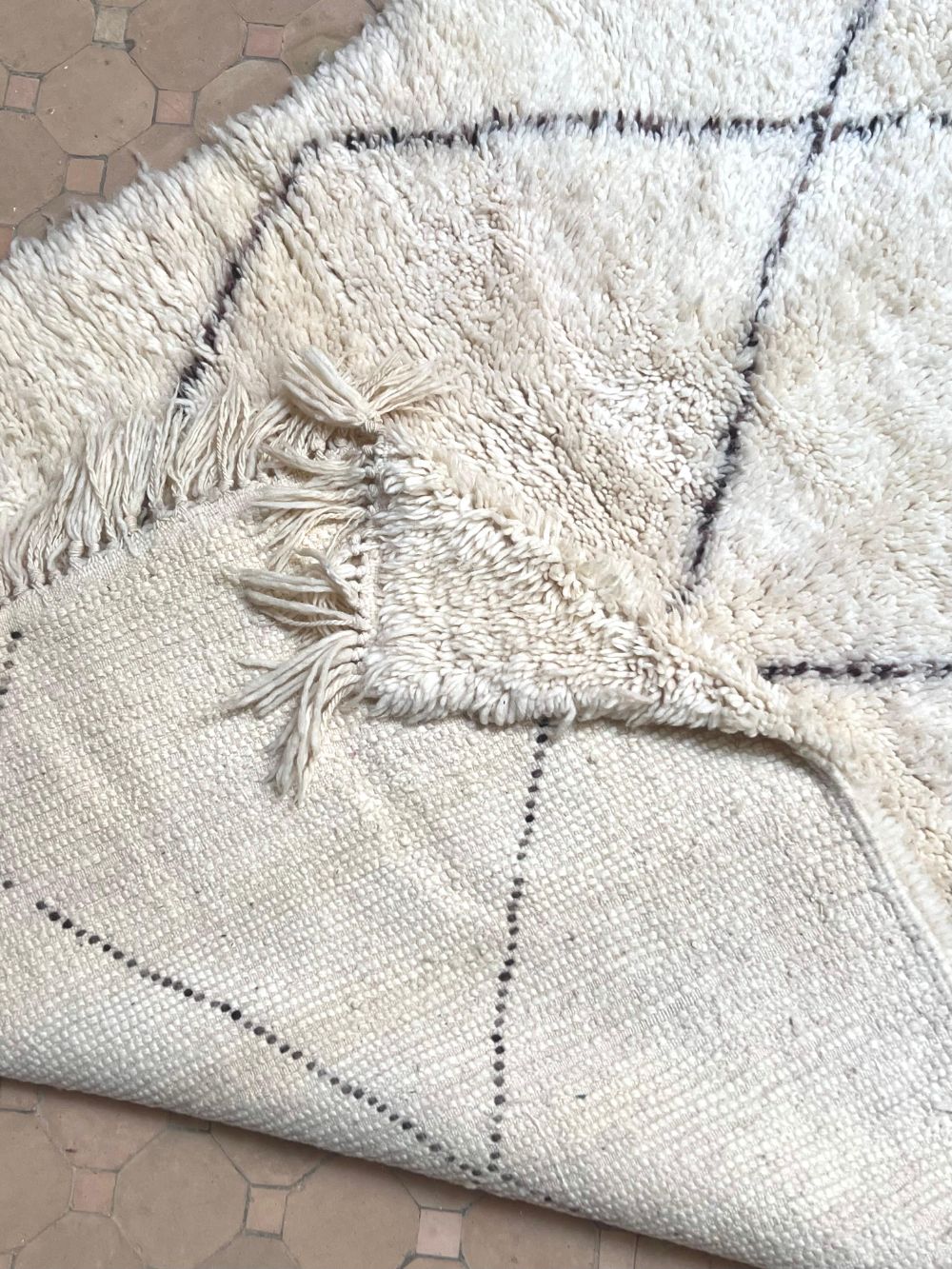 Moroccan Marmoucha Rug 185x125cm