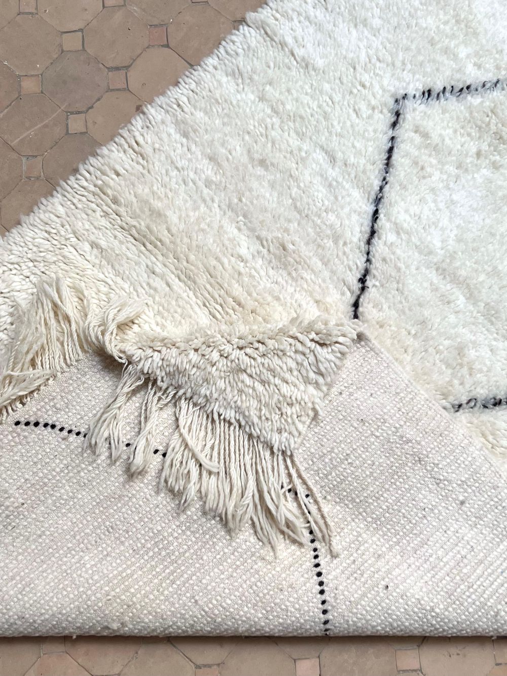 Marokkolainen Marmoucha matto 155x105cm