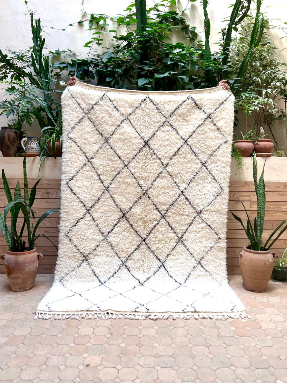 Reserved Janina: Moroccan Marmoucha Rug 220x145cm