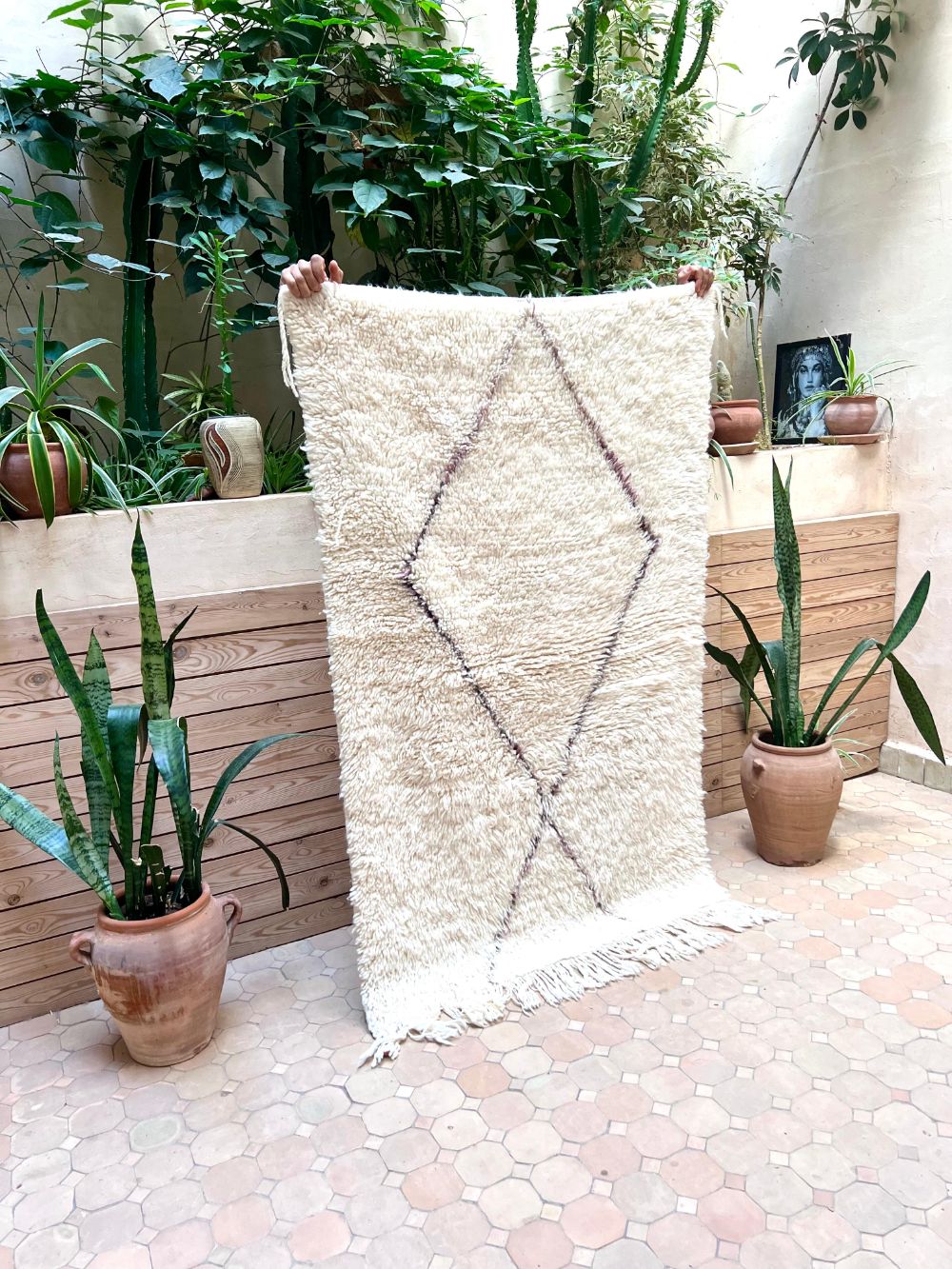 Marokkolainen Marmoucha matto 155x100cm