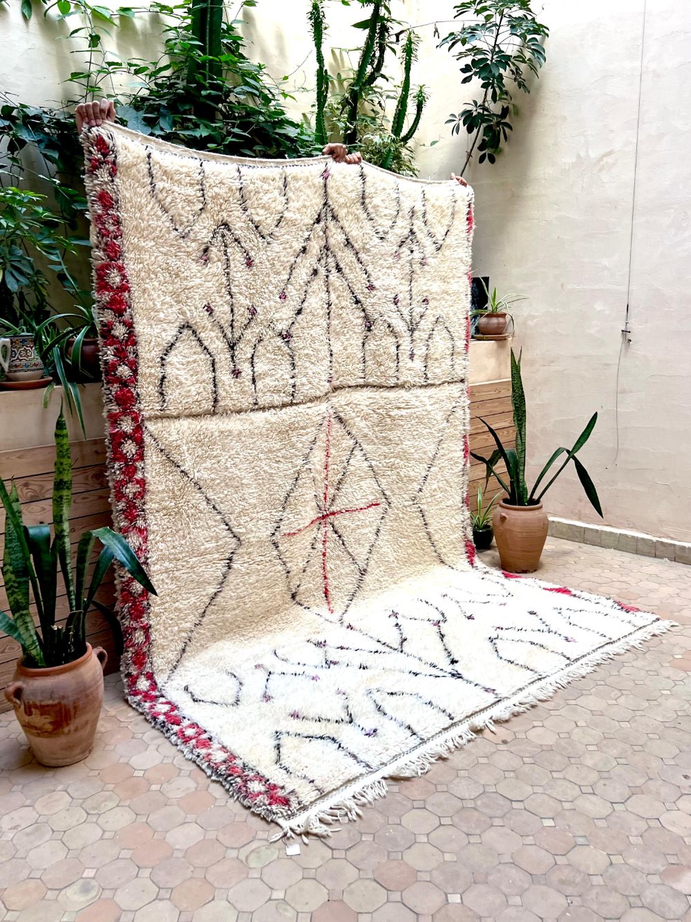 Moroccan Marmoucha Rug 285x195cm