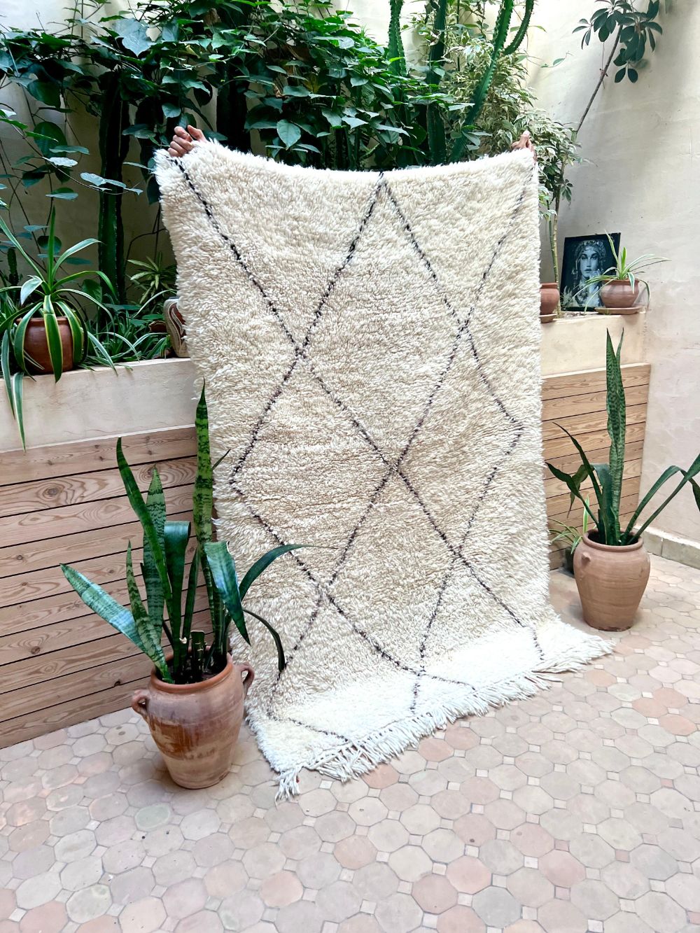 Moroccan Marmoucha Rug 185x125cm