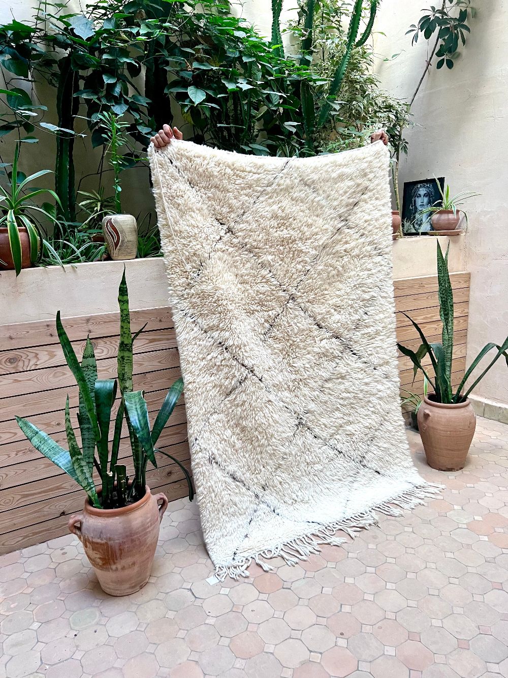 Marokkolainen Marmoucha matto 160x110cm