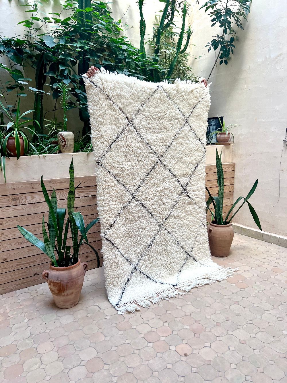 Marokkolainen Marmoucha matto 180x110cm