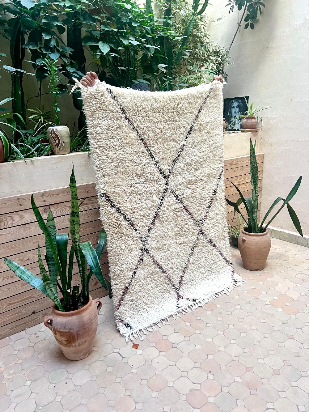 Marokkolainen Marmoucha matto 160x110cm