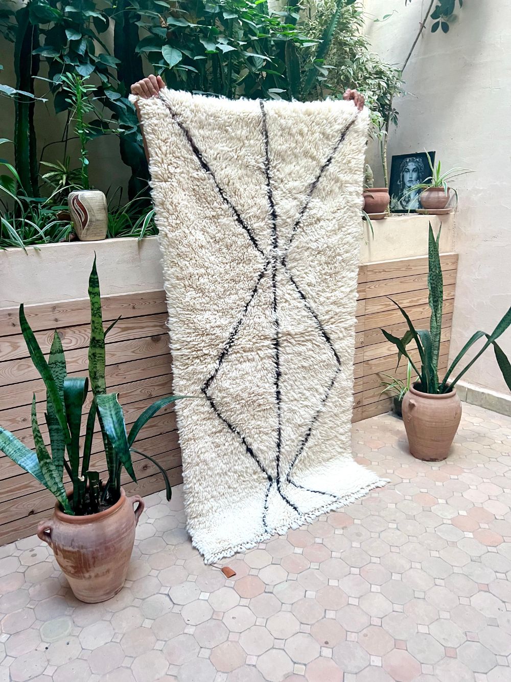 Marokkolainen Marmoucha matto 175x90cm