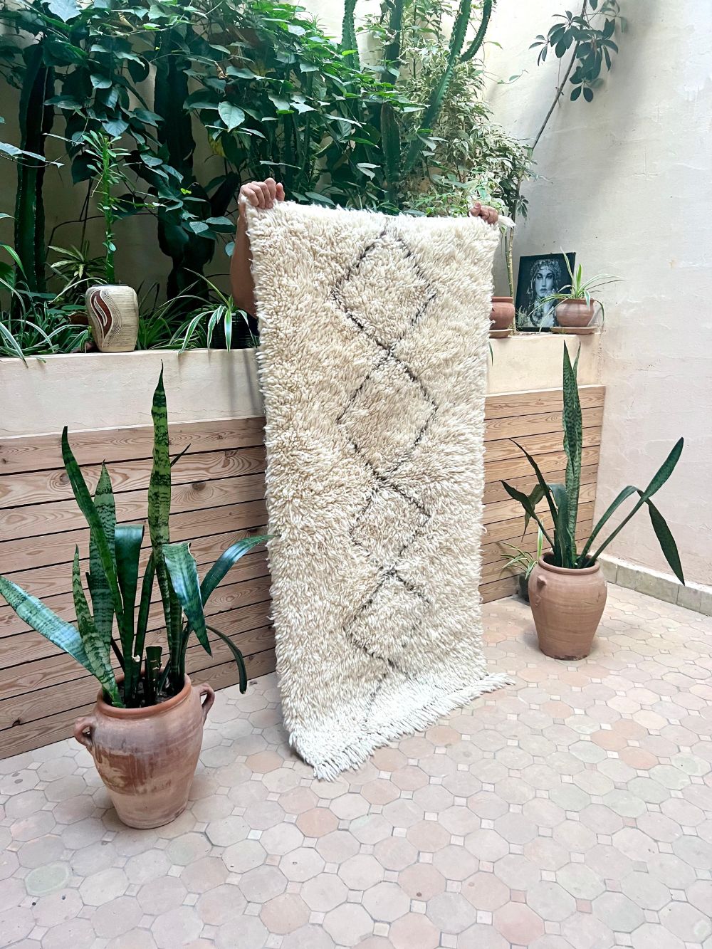 Marokkolainen Marmoucha matto 150x75cm