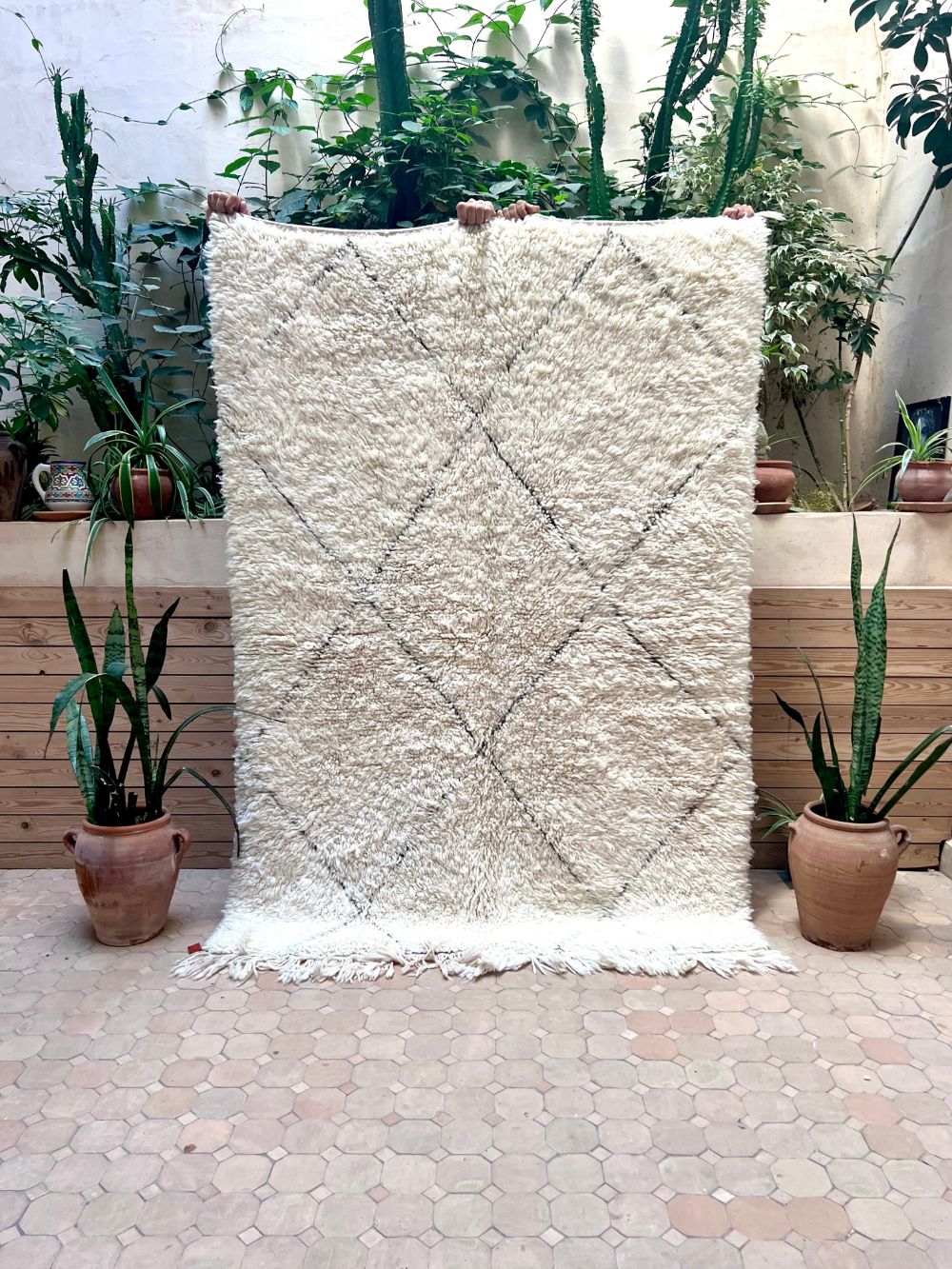 Moroccan Marmoucha Rug 200x145cm