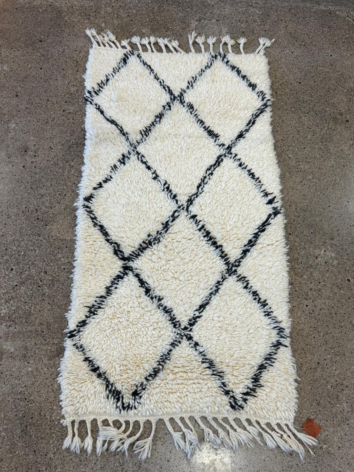 Moroccan Marmoucha Rug 145x75cm