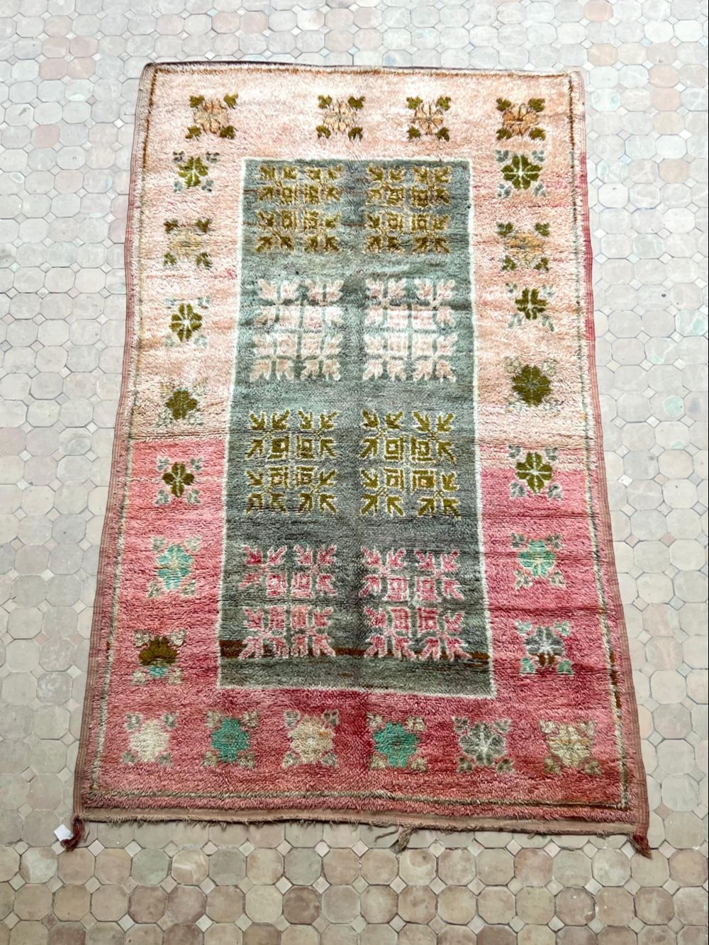 Marokkolainen vintage Boujaad matto 260x145cm
