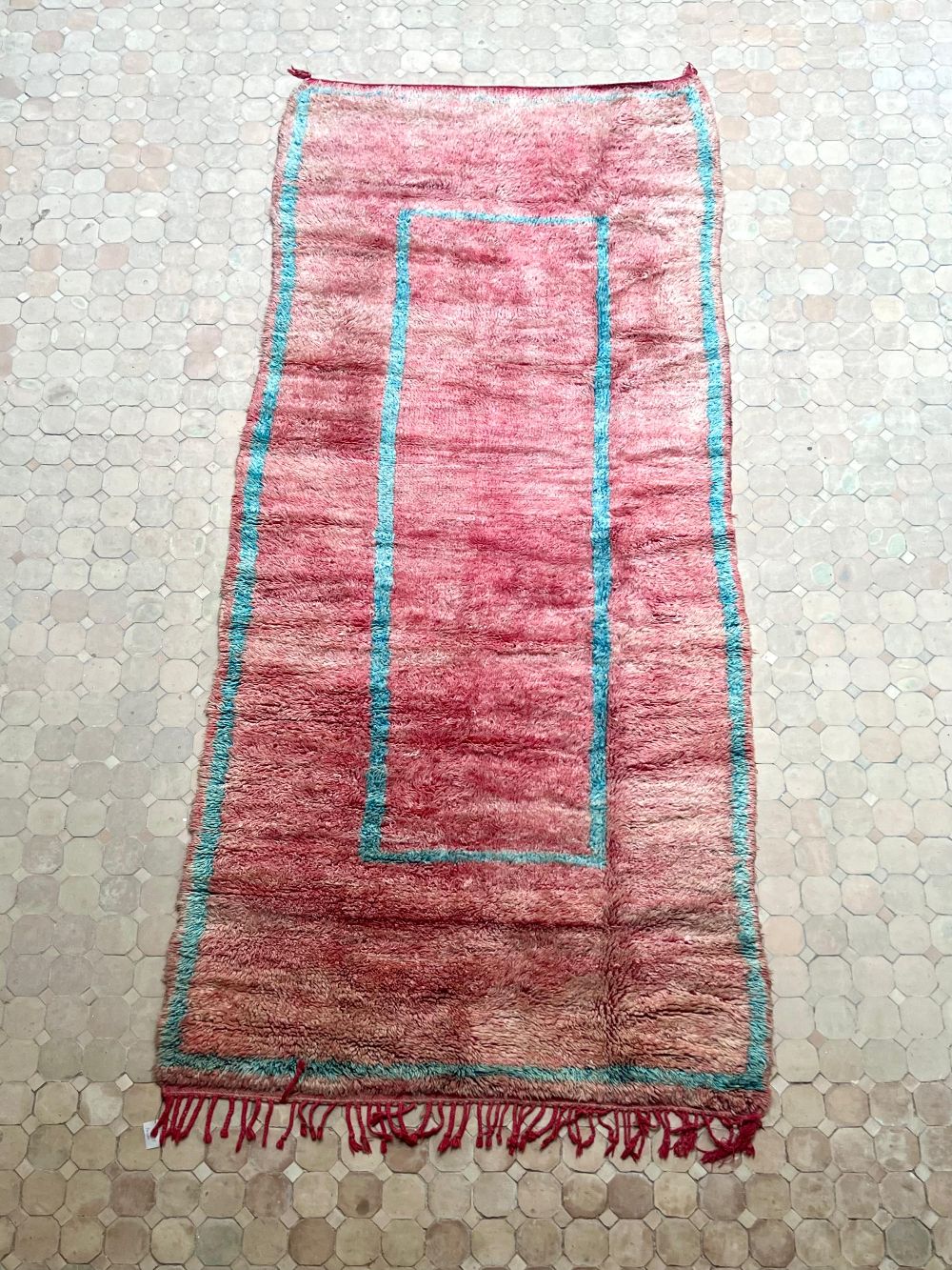 Marokkolainen vintage Boujaad käytävämatto 310x135cm