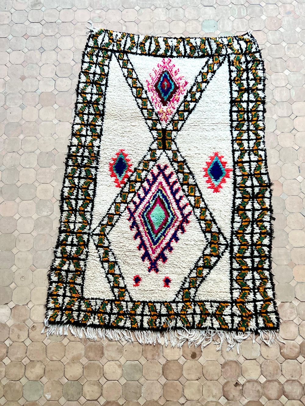 Moroccan Vintage Azilal Rug 175x110cm