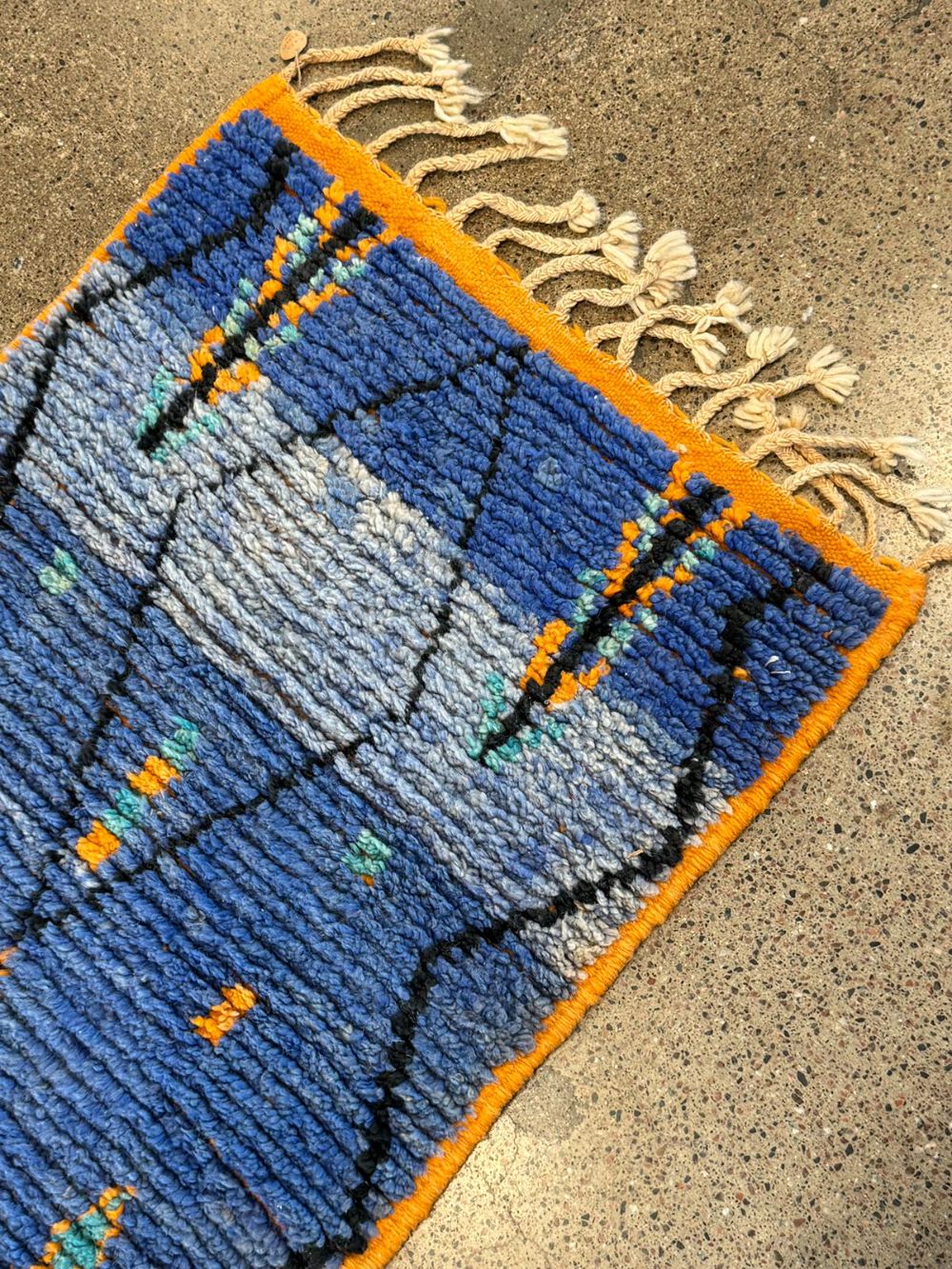 Moroccan Boujaad Runner 255x75cm