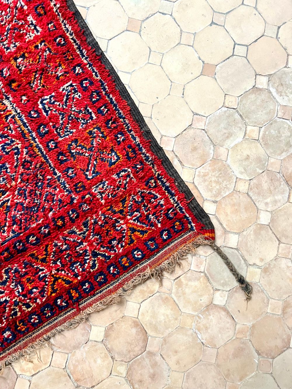 Marokkolainen vintage Zayane matto 370x215cm