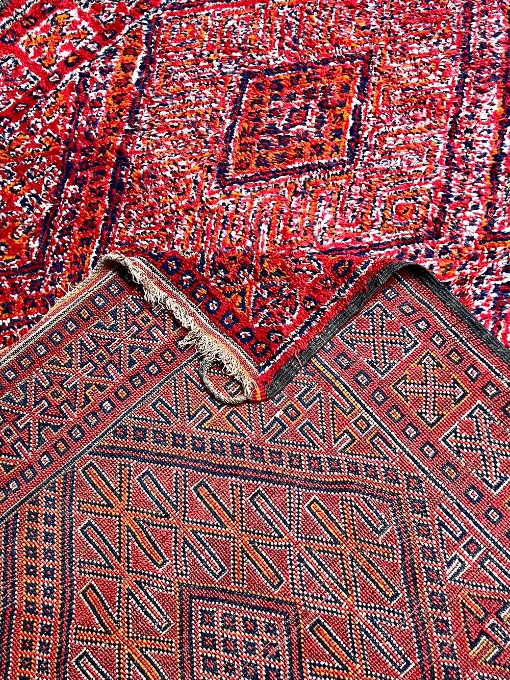 Marokkolainen vintage Zayane matto 370x215cm