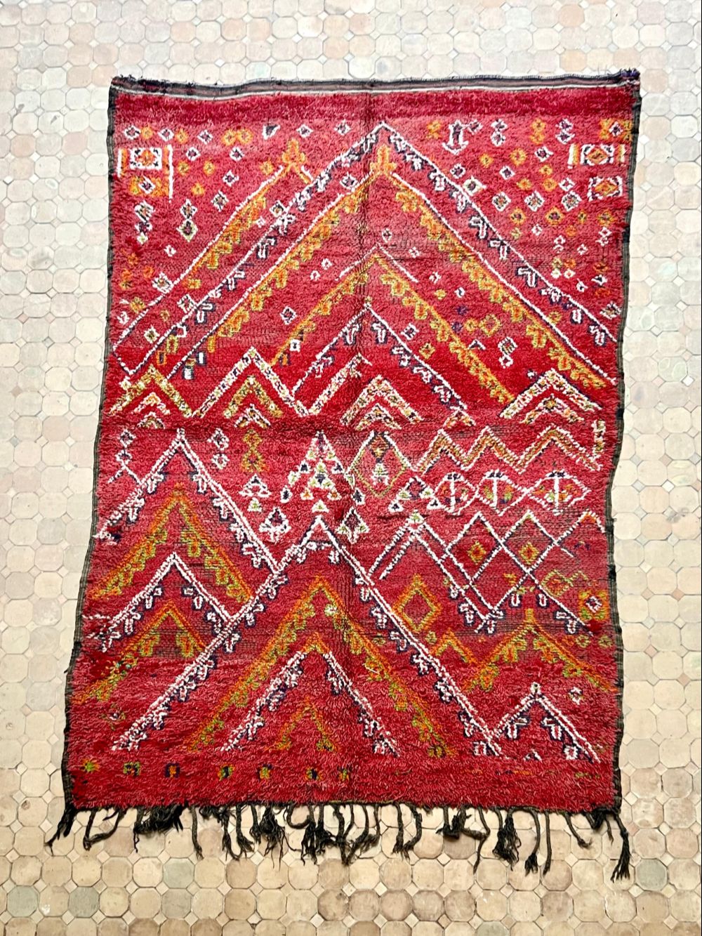 Moroccan Vintage Boujaad Rug 275x185cm