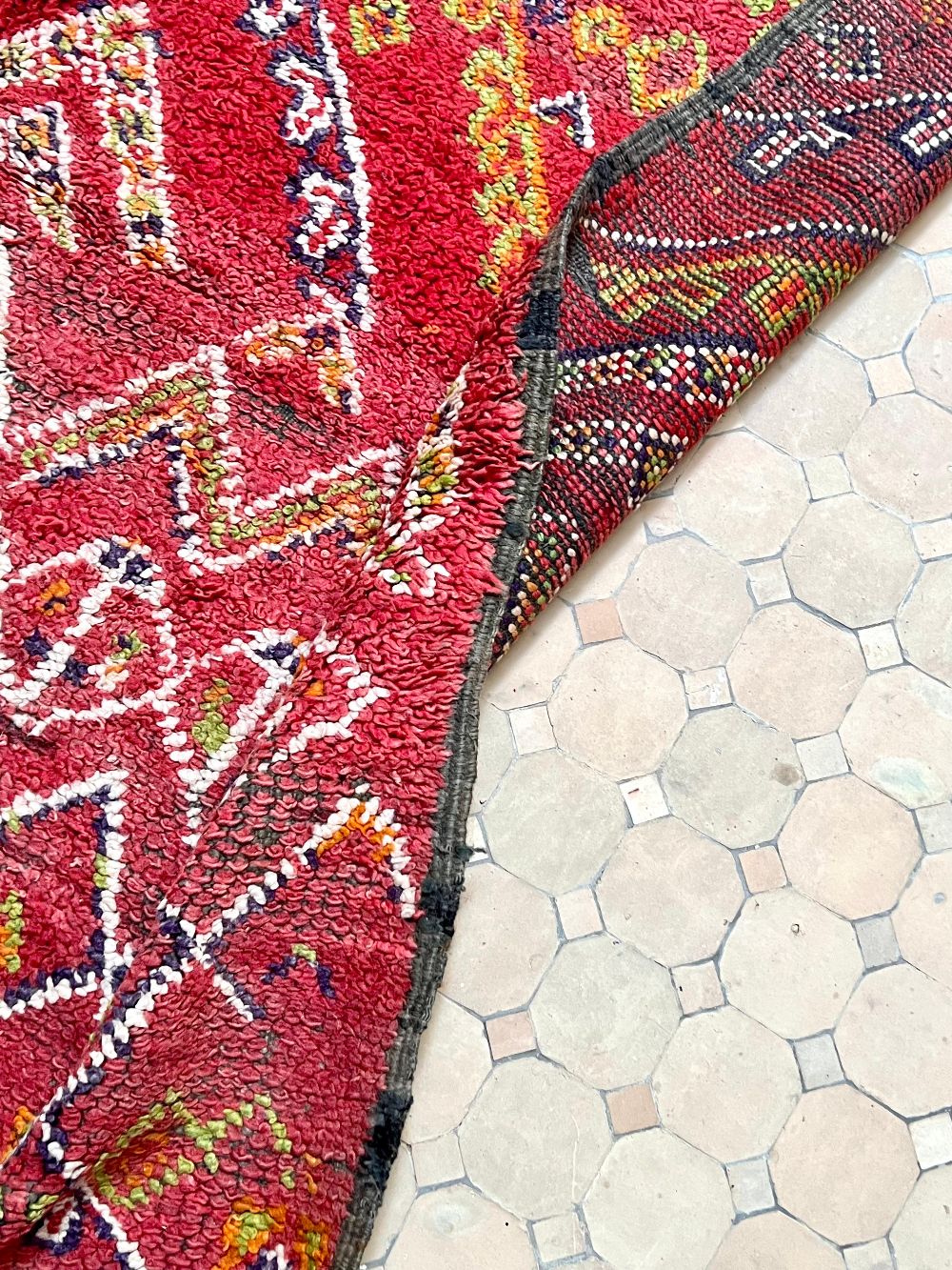 Marokkolainen vintage Boujaad matto 275x185cm