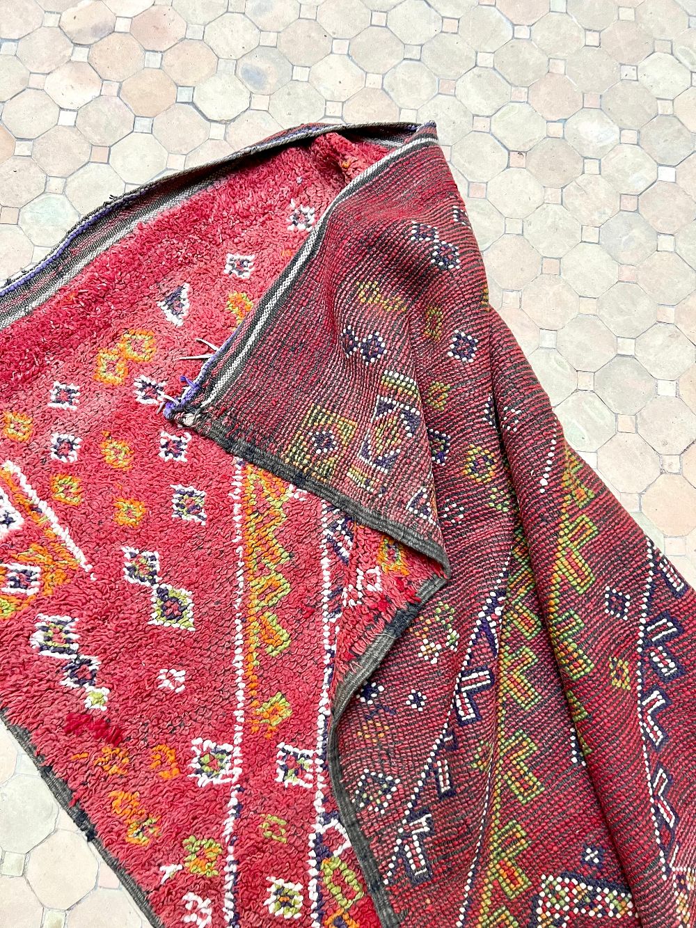 Marokkolainen vintage Boujaad matto 275x185cm