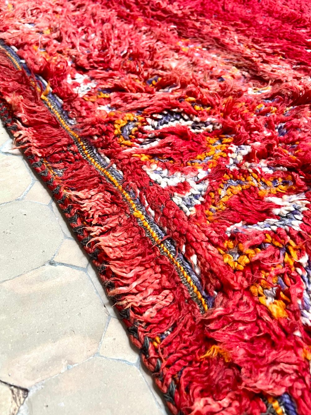 Marokkolainen vintage Zayane matto 335x215cm