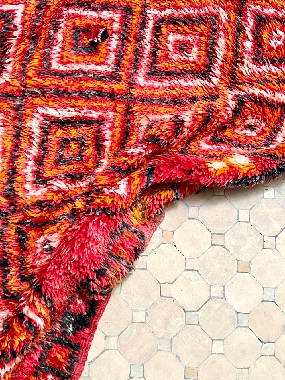 Marokkolainen vintage Boujaad matto 280x180cm