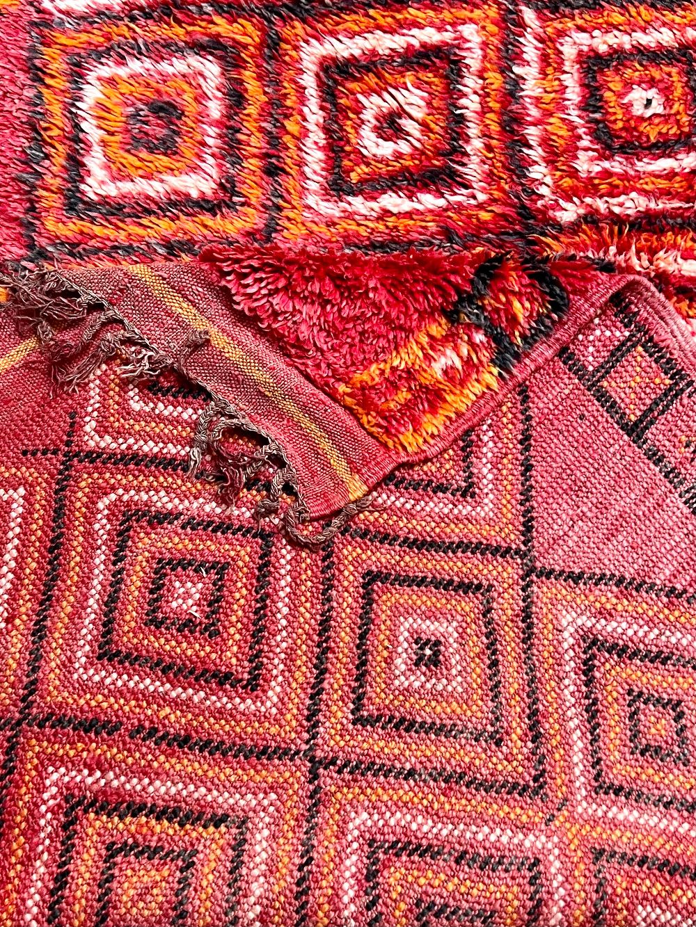 Marokkolainen vintage Boujaad matto 280x180cm