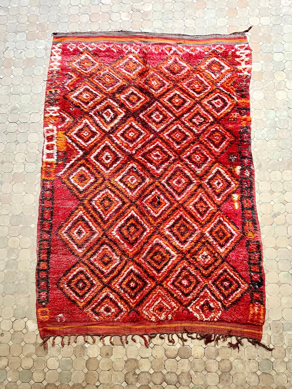 Moroccan Vintage Boujaad Rug 280x180cm