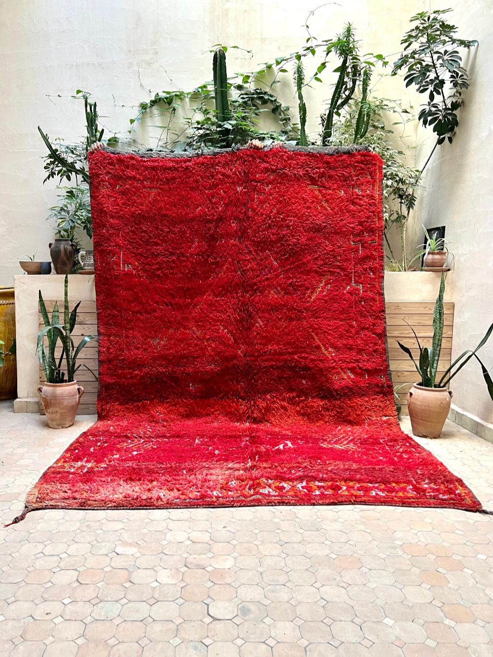 Moroccan Vintage Zayane Rug 335x215cm