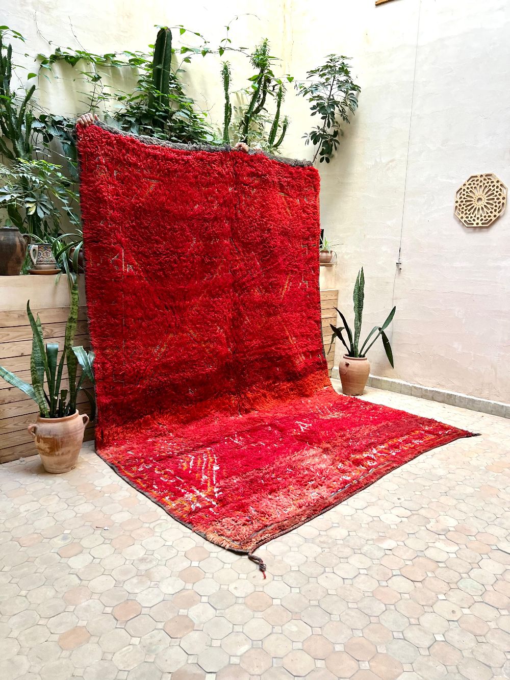 Marokkolainen vintage Zayane matto 335x215cm