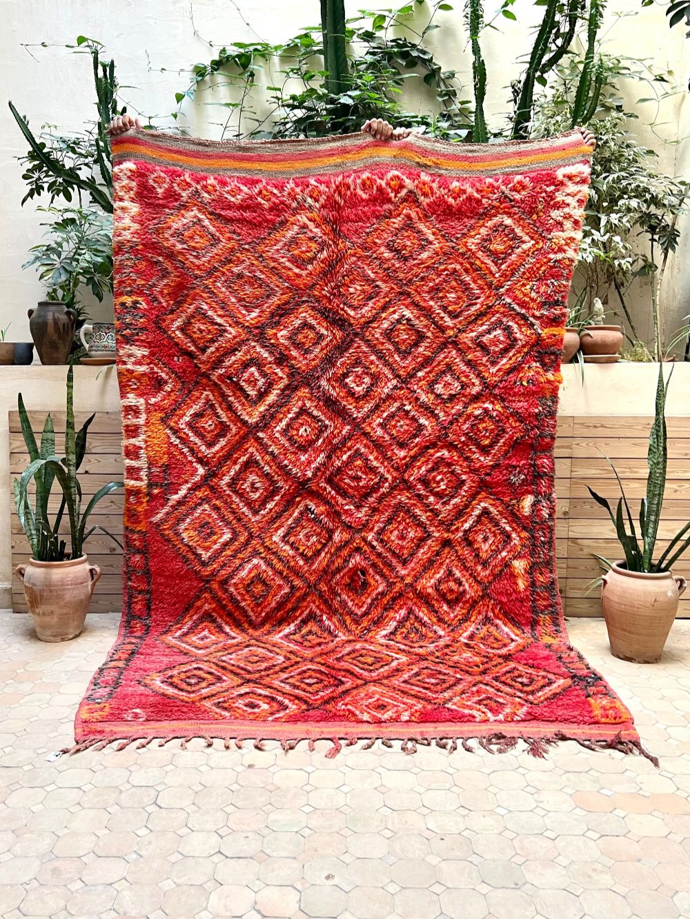 Moroccan Vintage Boujaad Rug 280x180cm