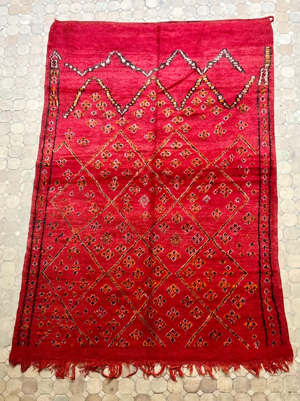 Moroccan Vintage Boujaad Rug 265x165cm