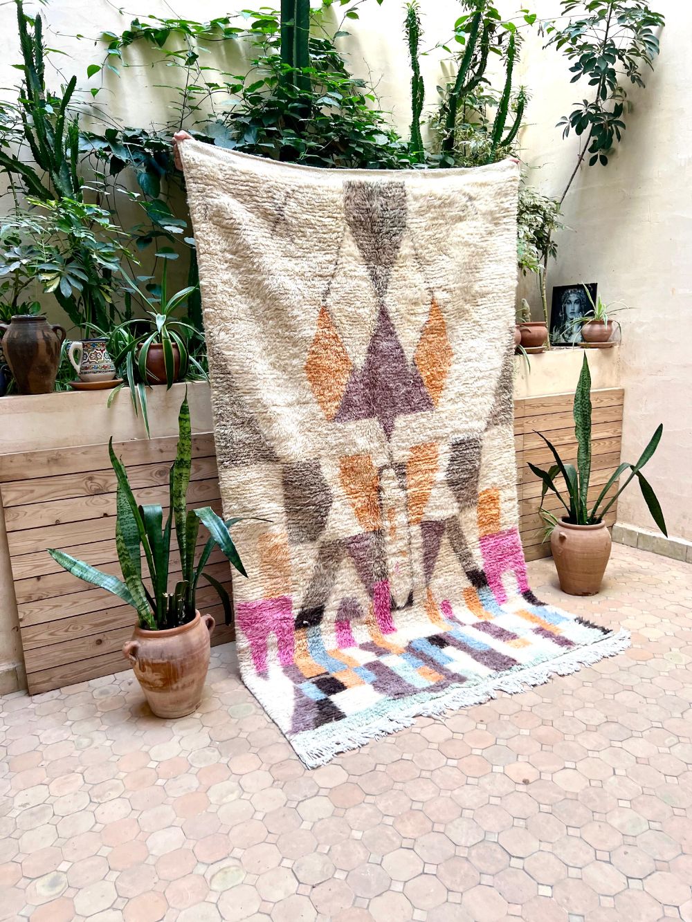 Marokkolainen Boujaad-matto 245x145cm