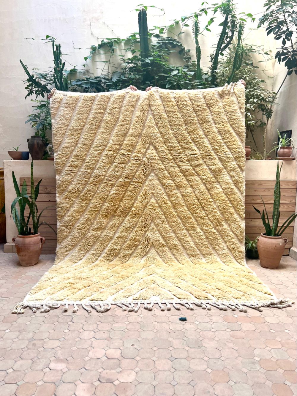 Moroccan Hattara Rug 275x205cm