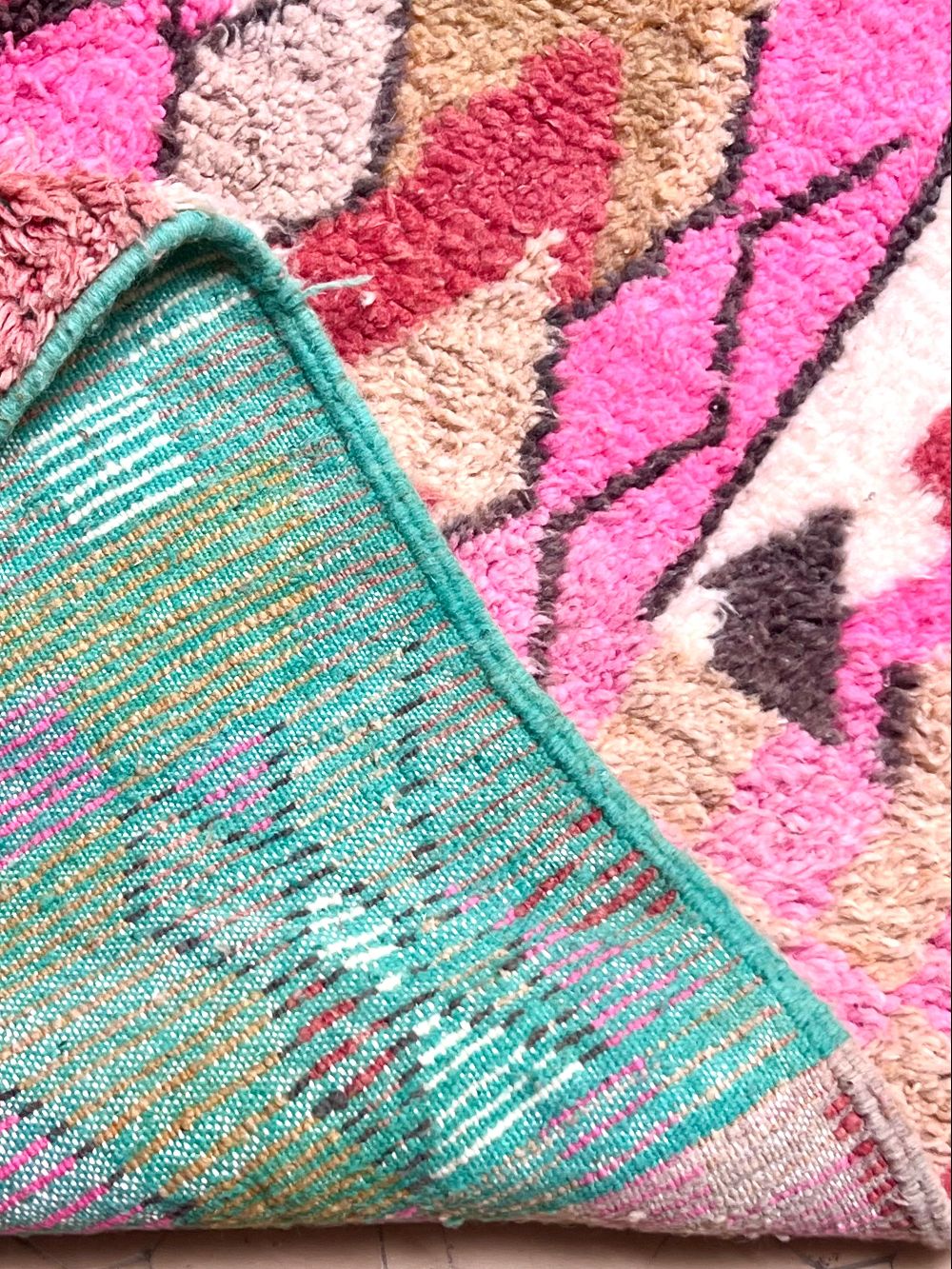 Moroccan Boujaad Rug 255x145cm