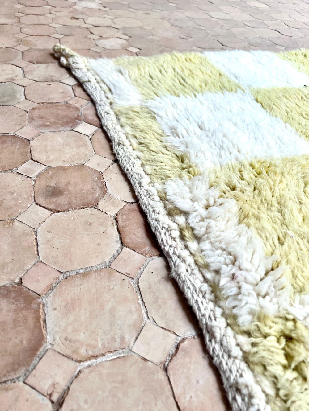 Moroccan Checkered Rug 230x140cm