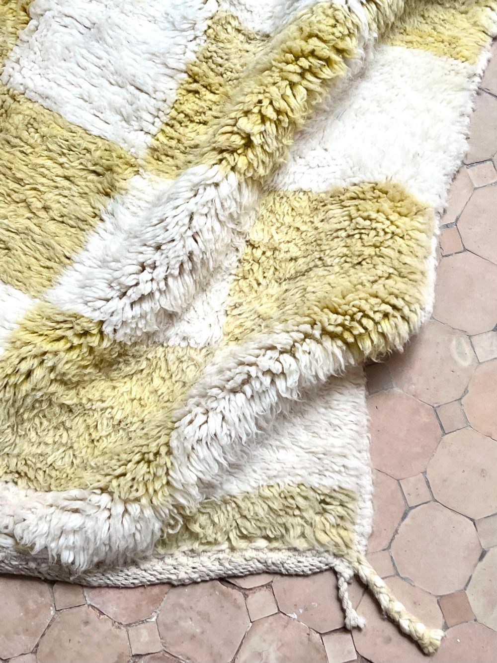 Moroccan Checkered Rug 230x140cm