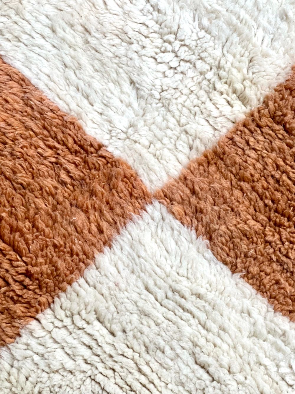 Moroccan Checkered Rug 305x260cm