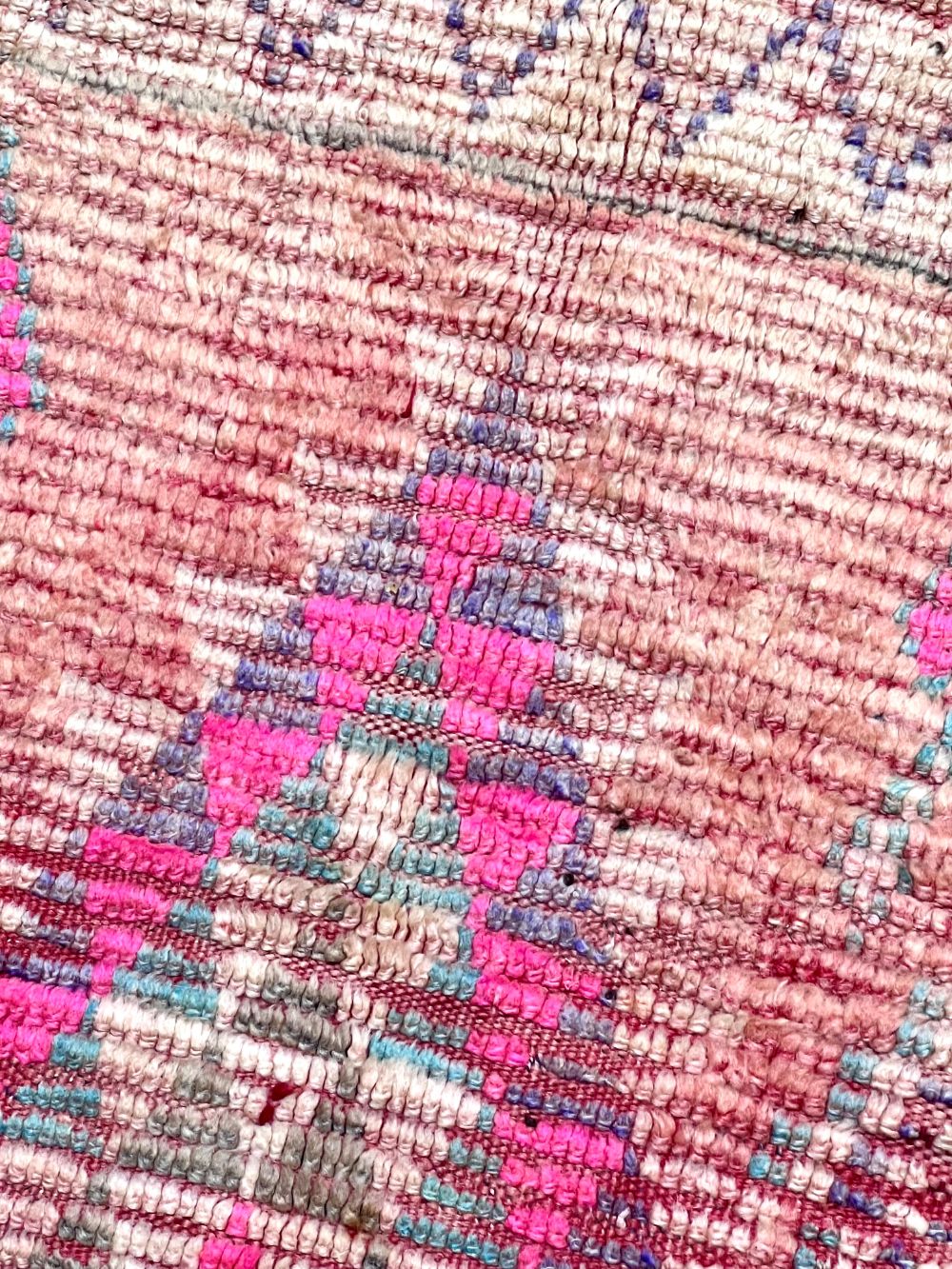 Moroccan Vintage Boujaad runner Rug 280x115cm